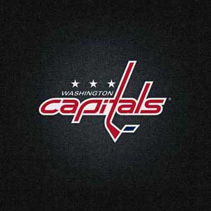 NHL Washington Capitals Black Background Steam Deck Handheld Gaming Computer Skin